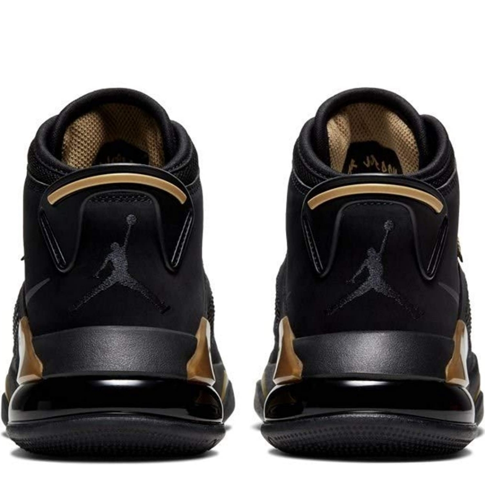 Brand new black and gold jordans